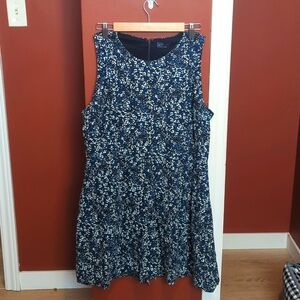 Gap classic fit and flare dress